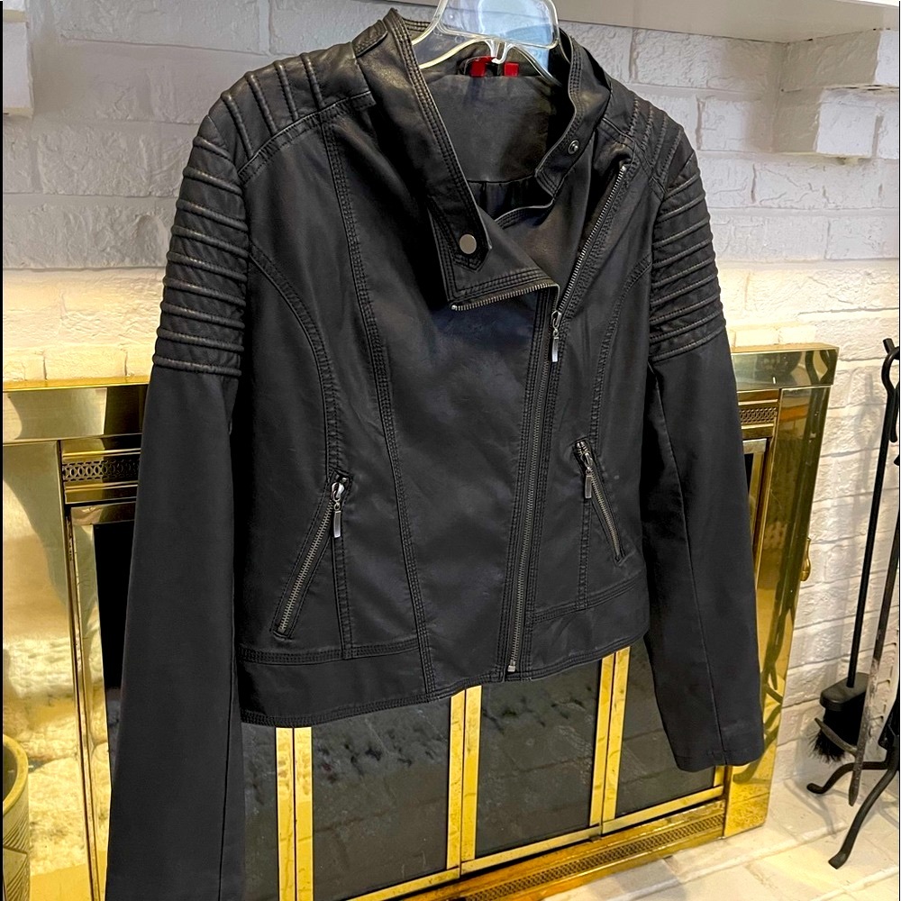 5|48 Black faux leather jacket from Nordstrom